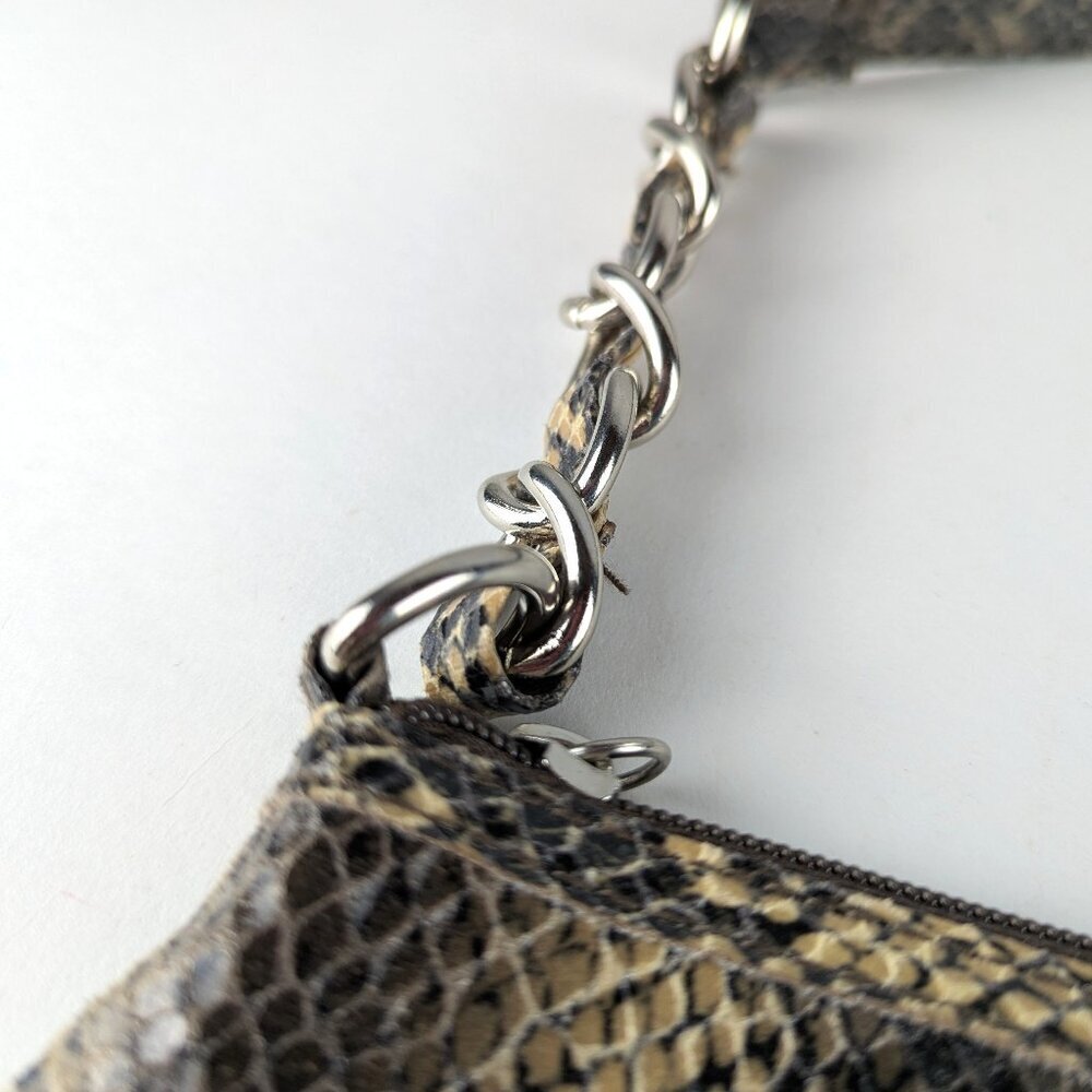 Sofia Vergara Faux Snakeskin Shoulder Purse - Picture 6 of 14